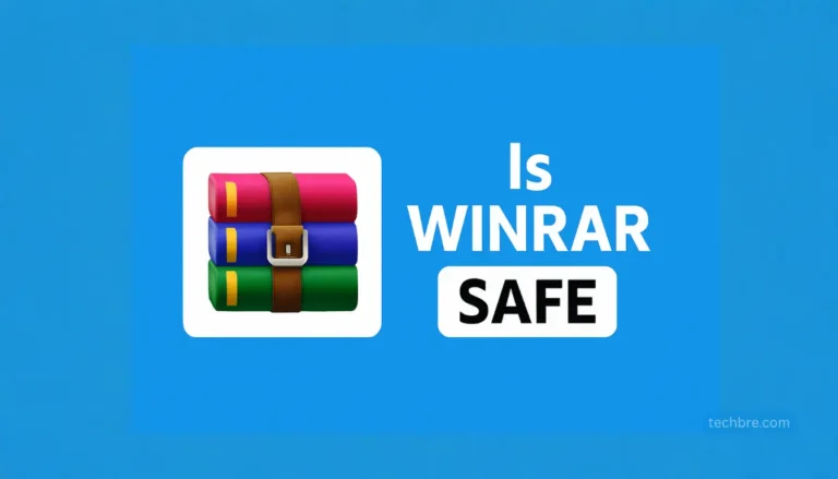 WinRAR safety question with stacked books icon.