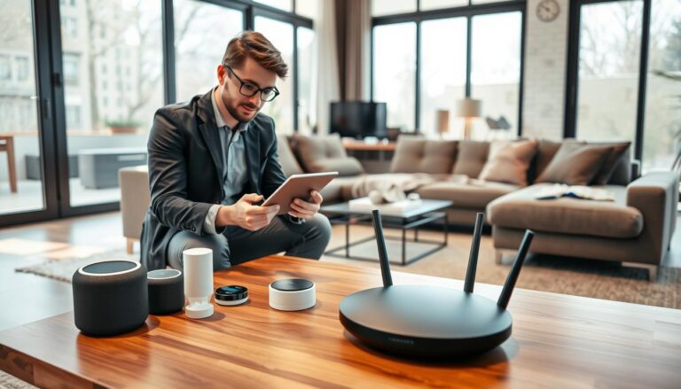 set up mesh Wi-Fi for smart home