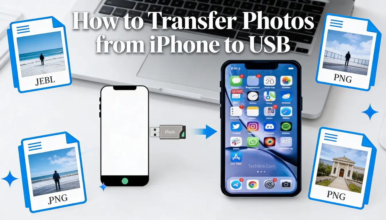 How to Transfer Photos from iPhone to USB