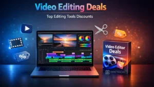Video editing software with discount promotions